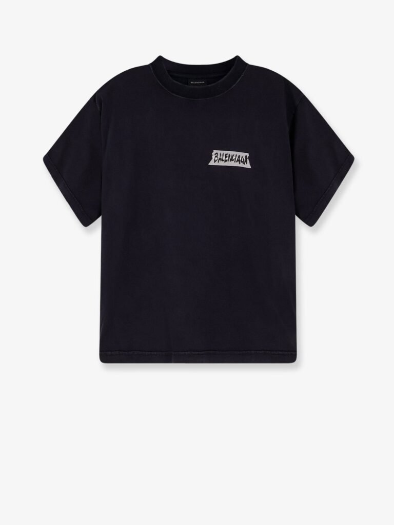 Used effect cotton t-shirt
