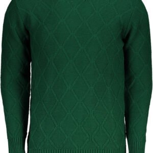 US GRAND MEN'S GREEN SWEATER