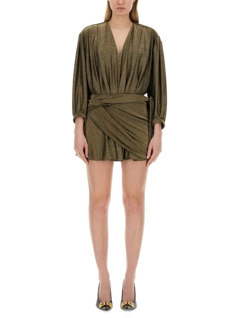 V-NECK DRESS