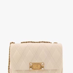 Valentino Garavani quiltie 67 leather medium shoulder bag with chain
