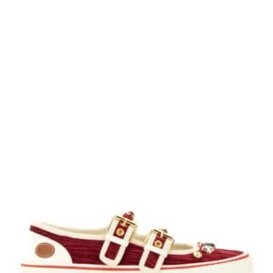 VELVET "DOLLYBOARD" BALLERINA SNEAKER