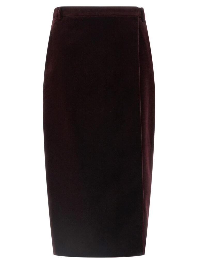 Velvet skirt