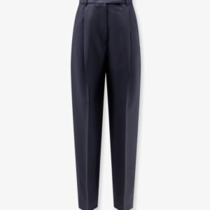 Virgin wool and mohair trousers