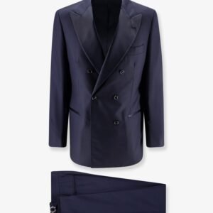 Virgin wool and silk tuxedo
