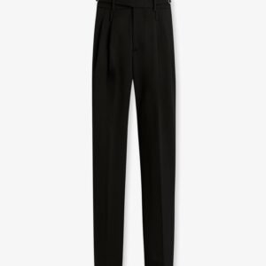 Virgin wool trousers with frontal pinces