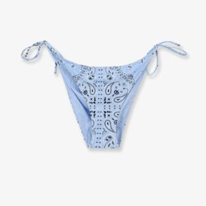 Virgo bikini bottoms with paisley print