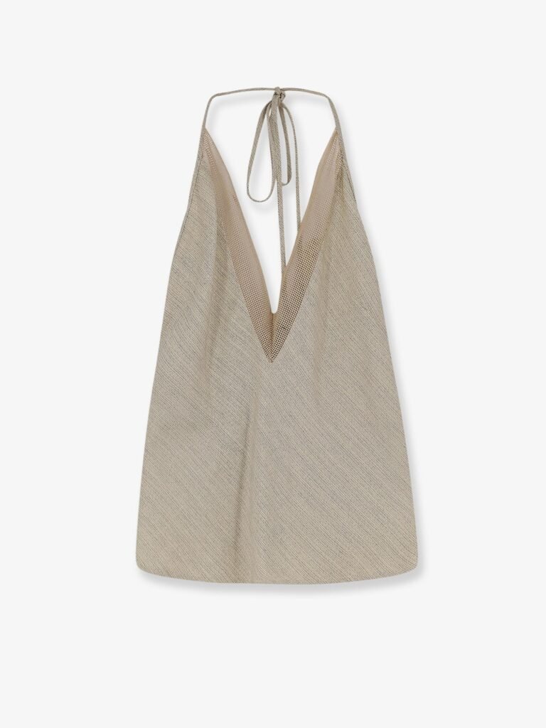 Viscose and linen top
