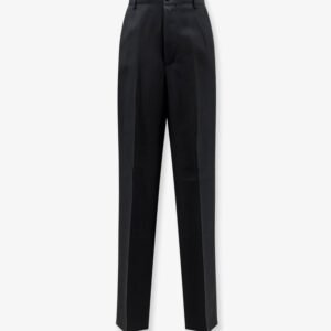 Viscose and linen trousers