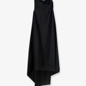 Viscose and lyocell blend dress