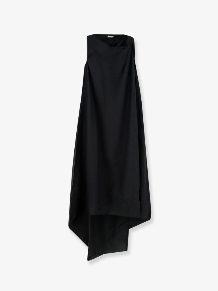 Viscose and lyocell blend dress