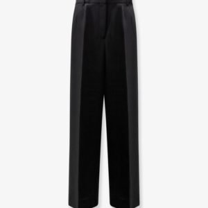 Viscose and wool trousers