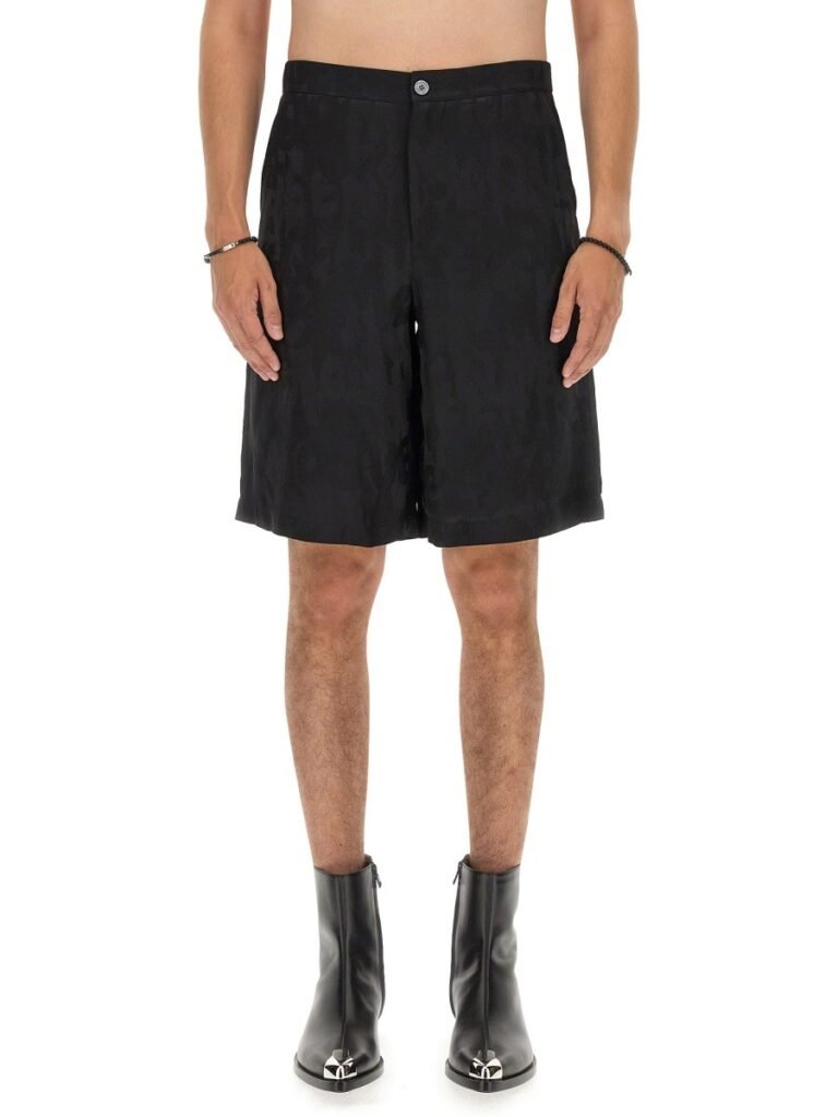 VISCOSE BERMUDA SHORTS