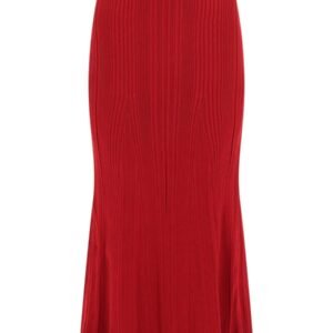 VISCOSE MIDI SKIRT