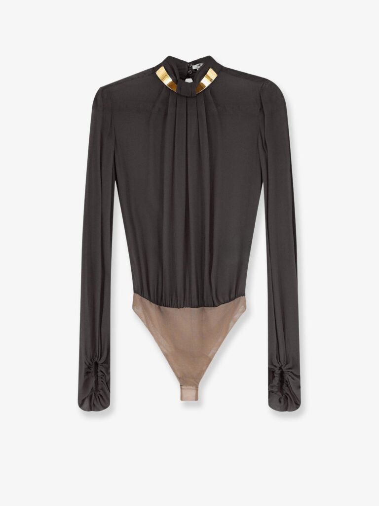Viscose shirt with body detail