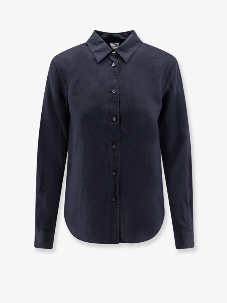 "Vissuto" linen shirt