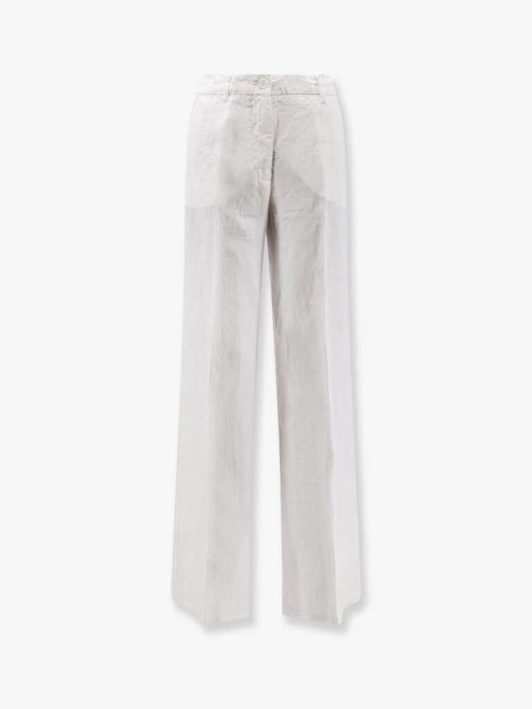 "Vissuto" linen trousers