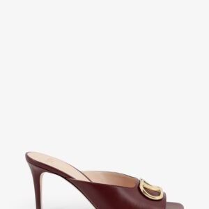 VLogo Signature Leather Sandals