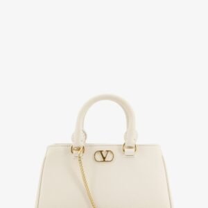 VLogo Signature Mini Leather Handbag