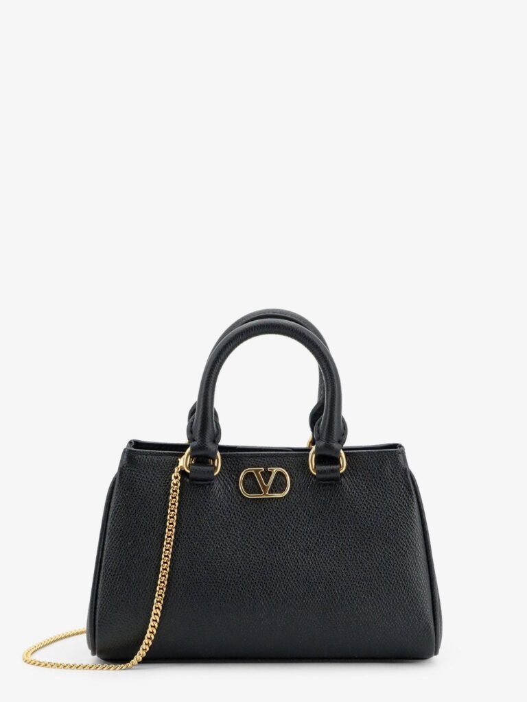 VLogo Signature Mini Leather Handbag
