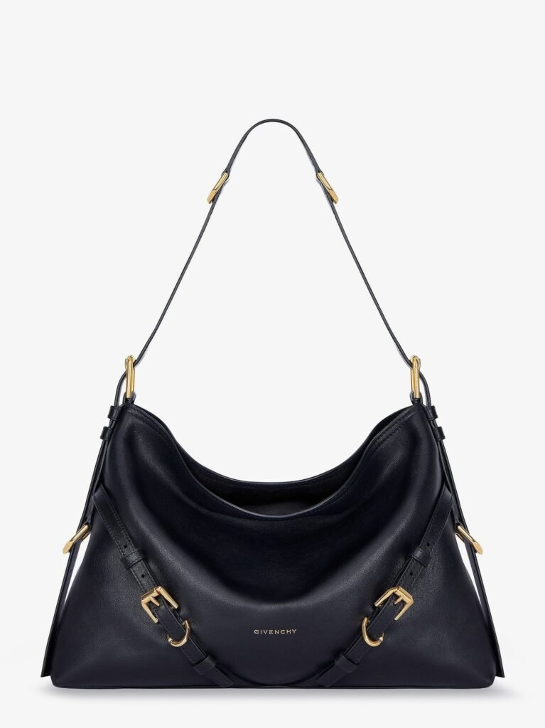 Voyou Medium leather shoulder bag