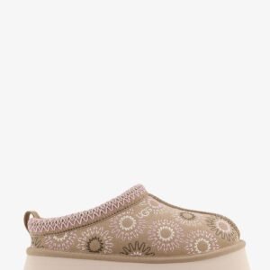 W Tazz suede sandals with multicolor embroidery