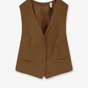 Warren wool and mohair vest