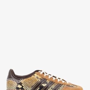 WB Gazelle Snake leather sneakers with python print