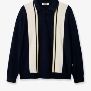 WBdom Gran Polo in cotton with striped pattern