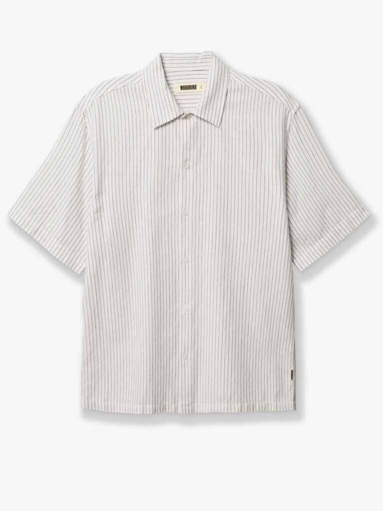 WBWang Linen and Cotton Blend Shirt