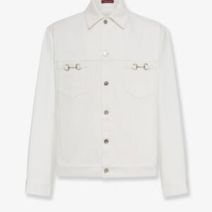 White denim jacket