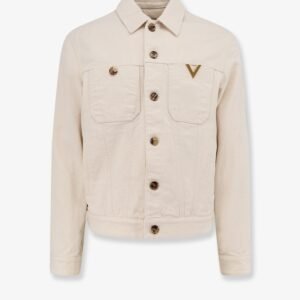 White denim jacket