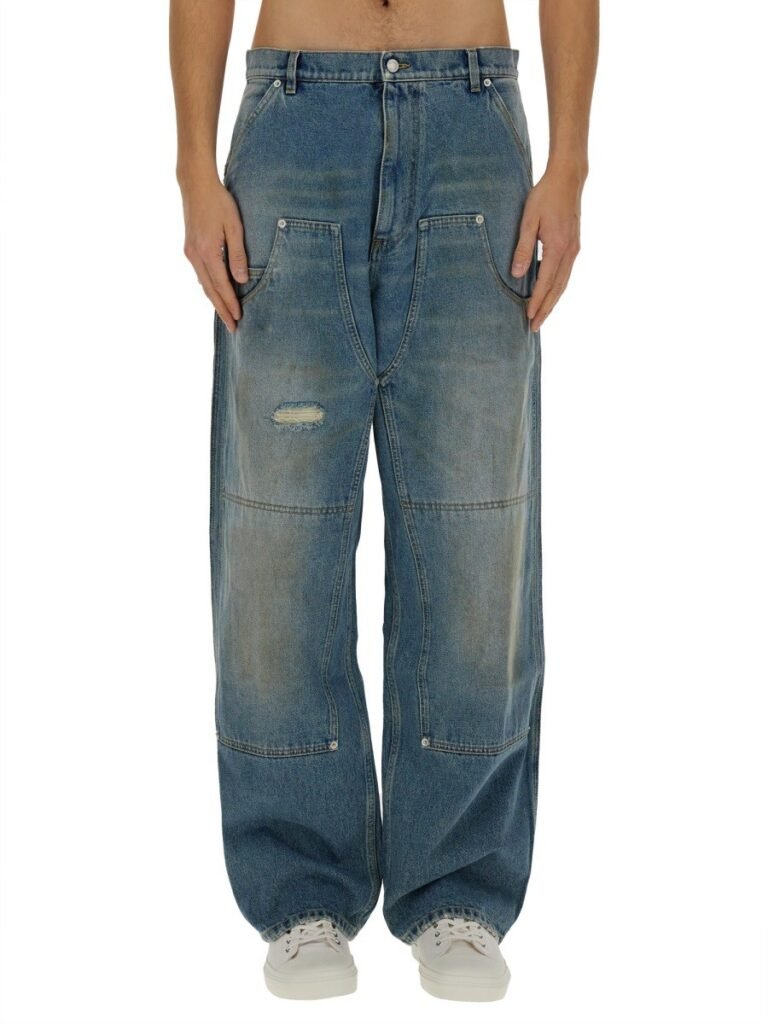 "WIDE-LEG" JEANS