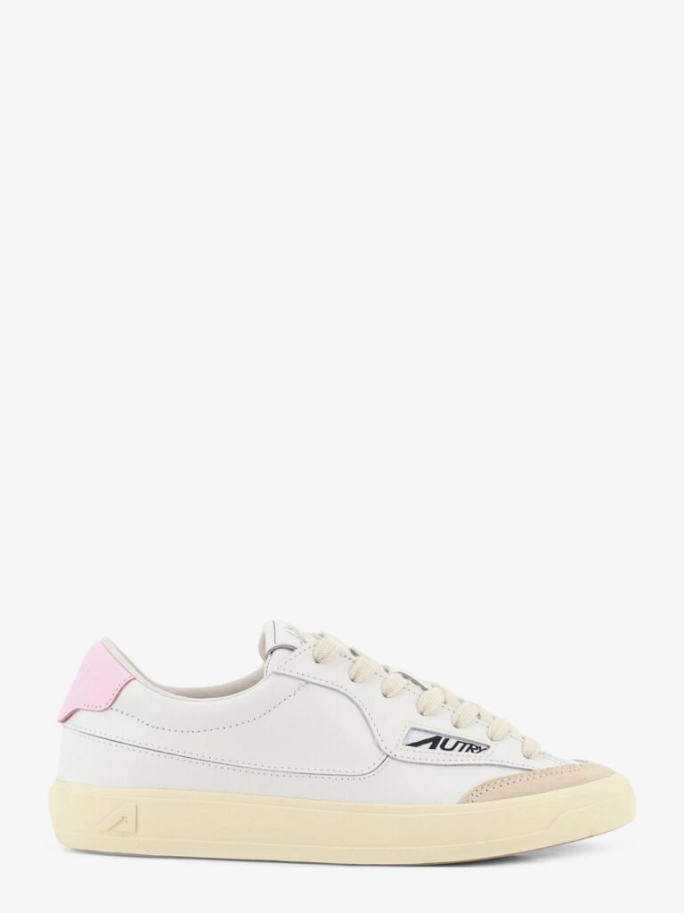 Windscape leather sneakers with suede insert