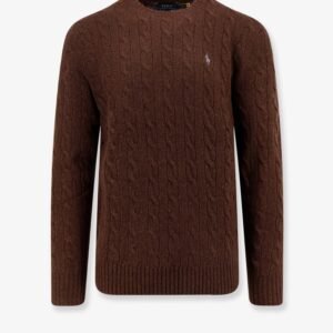 Wool and cashmere cable knit sweater
