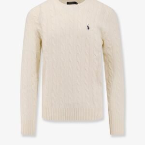 Wool and cashmere cable knit sweater