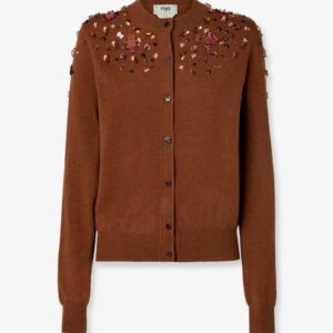 Wool and cashmere cardigan