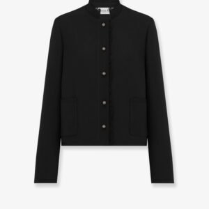 Wool and silk blazer