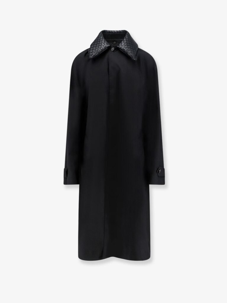 Wool and silk coat