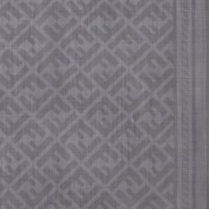 Wool and silk scarf