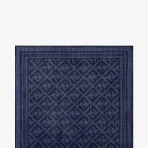 Wool and silk scarf