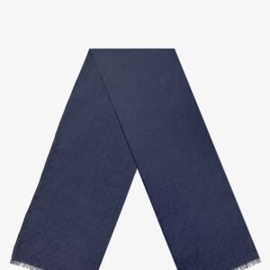 Wool and silk scarf