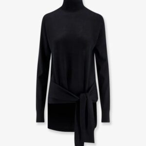 Wool and silk turtleneck