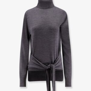 Wool and silk turtleneck