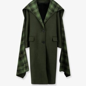 Wool blend coat