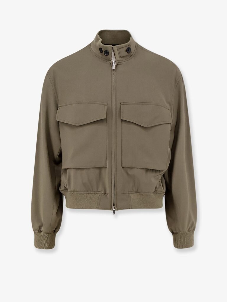 Wool blend jacket