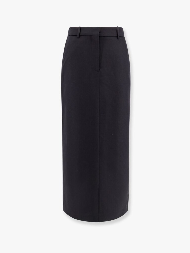 Wool blend skirt