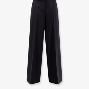 Wool blend trousers