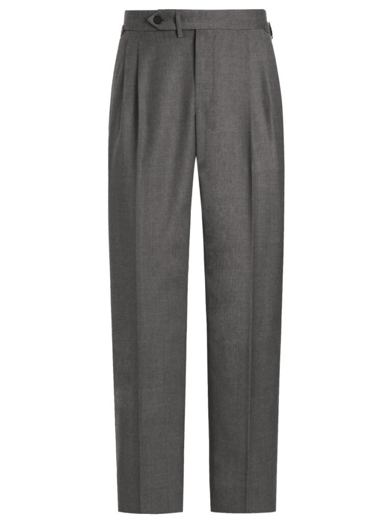 WOOL CANVAS PANTS