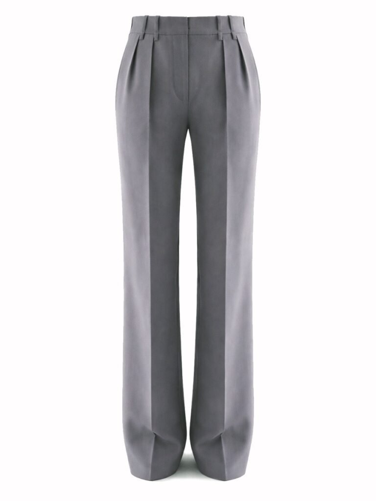 WOOL GABARDINE PANTS