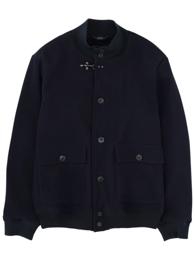 WOOL JACKET WITH BUTTONS